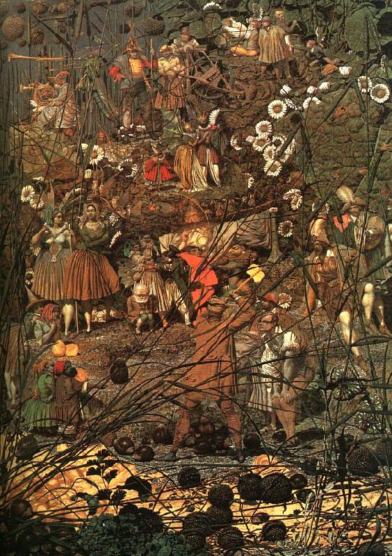 Richard  Dadd The Fairy Teller's Masterstroke china oil painting image